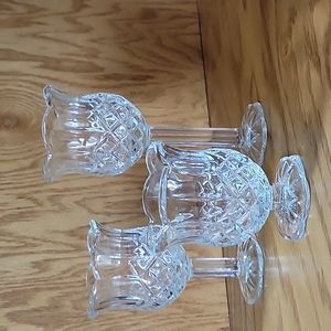 3 PC candleholder  used